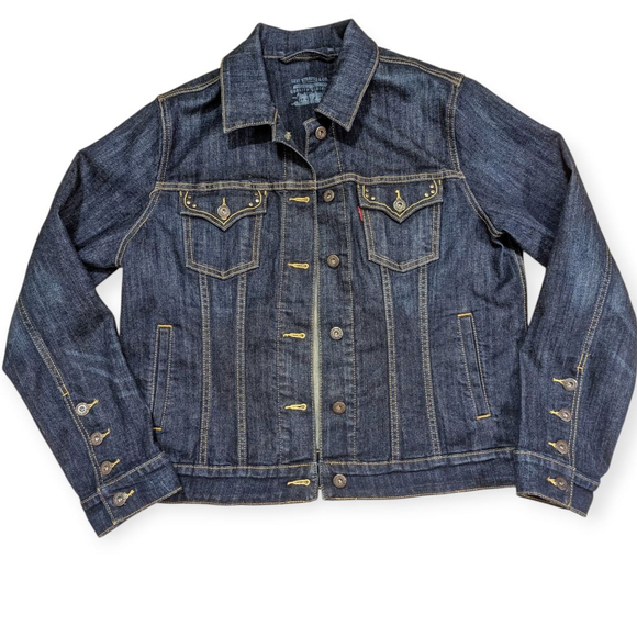 Levi's Jackets & Blazers - Levi's Indigo Blue Denim Trucker Jacket